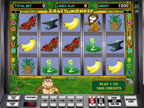 Игровой автомат Crazy Monkey (Обезьянки) играть бесплатно онлайн